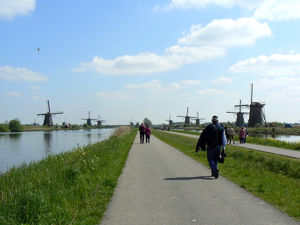 Windmills,Kinderdijk